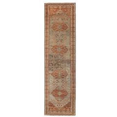 Antique Persian Malayer Runner 9