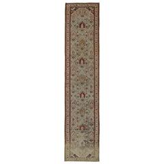 Antique Persian Malayer Long Runner 12