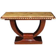 1920s Art Deco Style U-Console Table Hall Tables Interiors Furniture