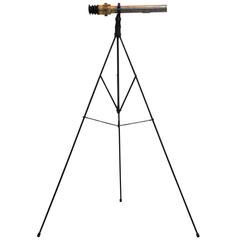 British Military Telescope on Tripod, 1944