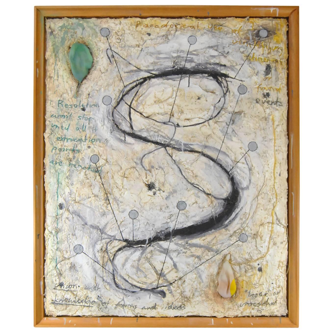 Mixed-Media Contemporary Art by Will Pappenheimer, 1991 For Sale