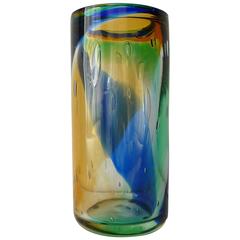 Italian Murano Glass Vase by Camozzo 12
