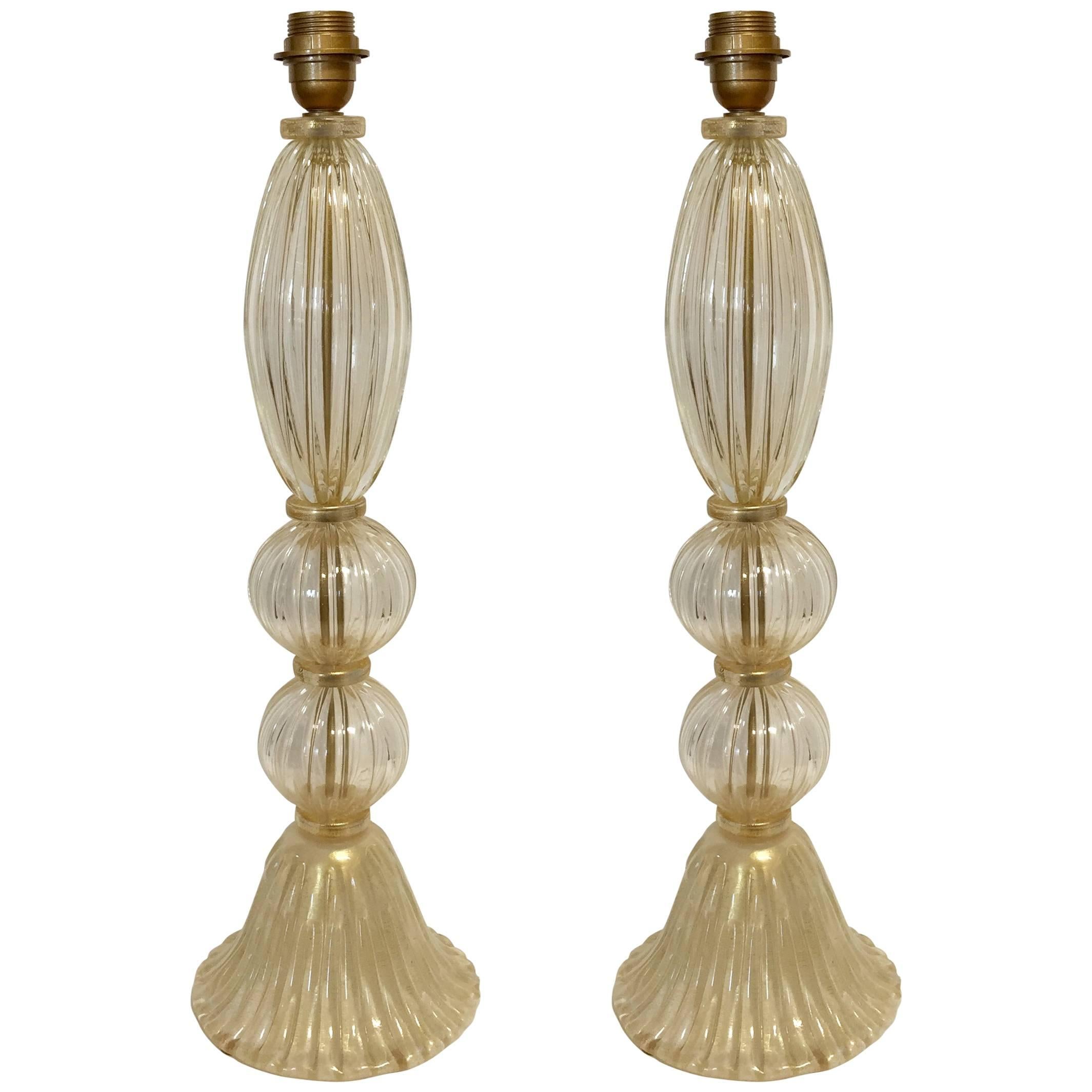 Pair of Venetian Table Lamps FINAL CLEARANCE SALE