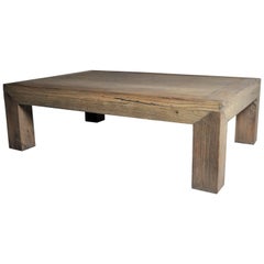 GT Atelier Modern Low Rectangular Table in Natural Elmwood