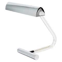 Lucite and Chrome Desk Lamp by Peter Hamburger for Kovacs