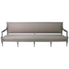 Swedish Late Gustavian Sofa from the period Signed Ephraim Ståhl