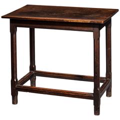Mid-18th Century Oak Side Table 12