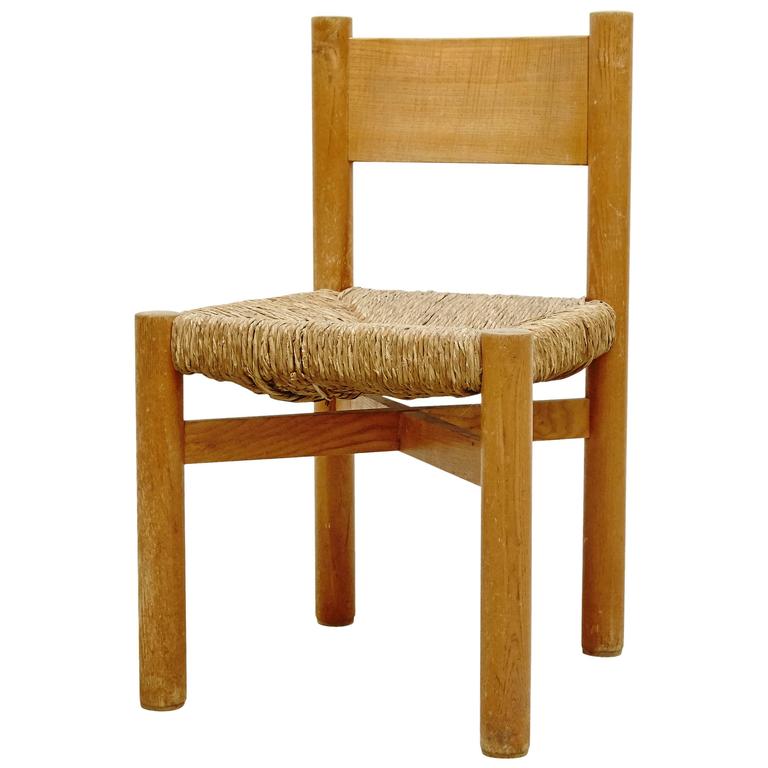 Charlotte Perriand Chair for Meribel, circa 1950 at 1stDibs | charlotte  perriand meribel chair, charlotte perriand chairs, meribel charlotte  perriand