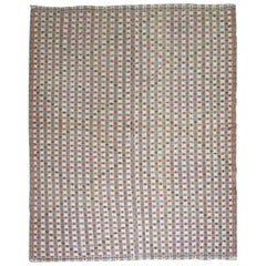 Turkish Jajim Flat-Weave Textile