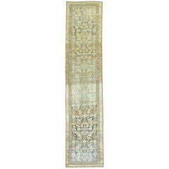 Persian Malayer Runner in Blue and Slate