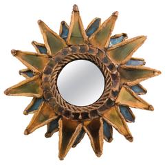 Soleil à pointes, Witch Mirror by Line Vautrin, circa 1955