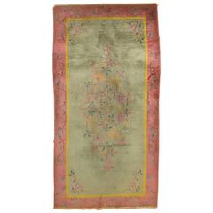 Chinese Art Deco Throw Rug 11