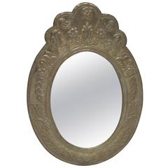 Oval Mirror Clad Mirror 8