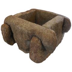 19th Century Antique Japanese Stone Well