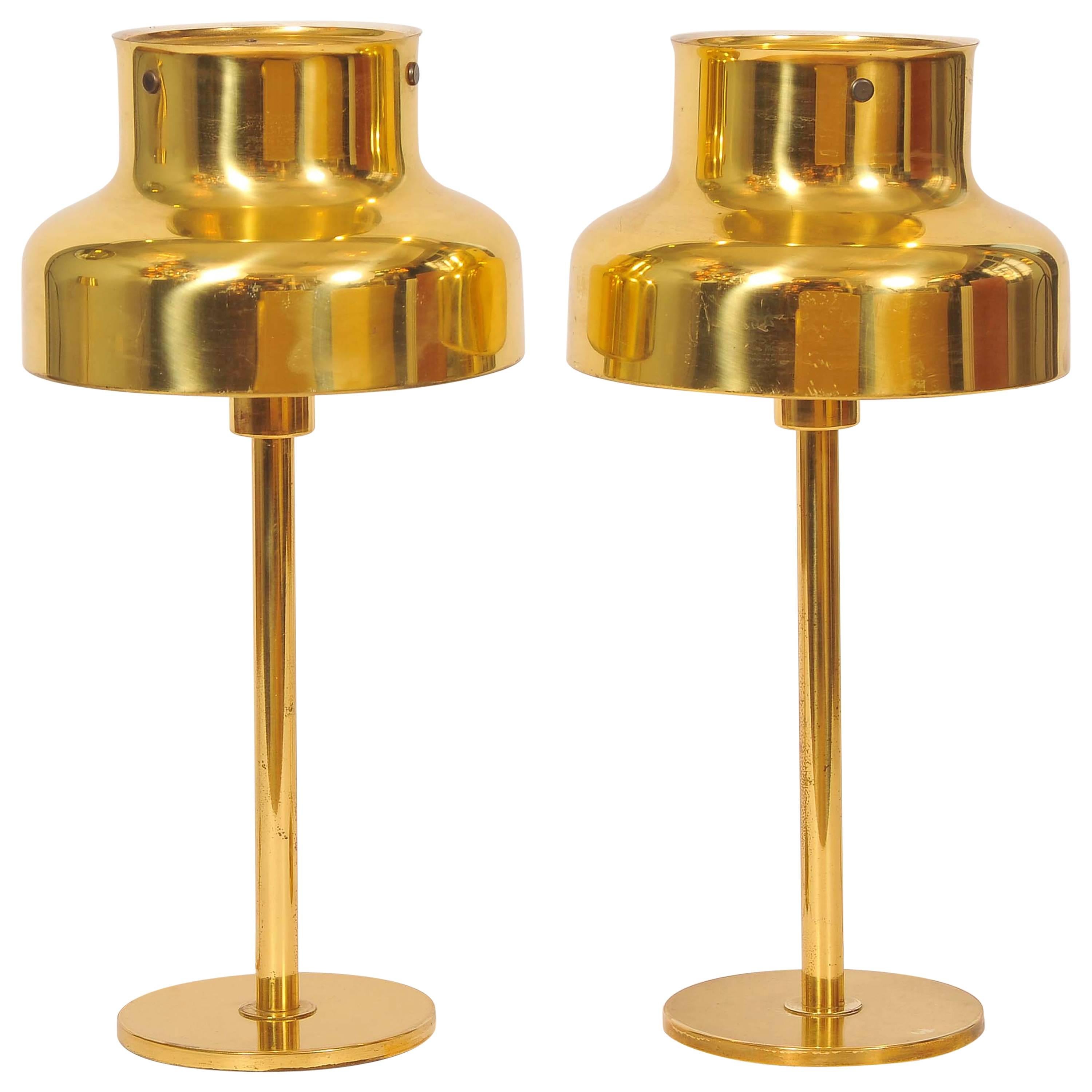 Pair of Swedish 1960s Lamps by Anders Perhson