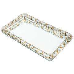 Vintage Murano Glass Rope Tray