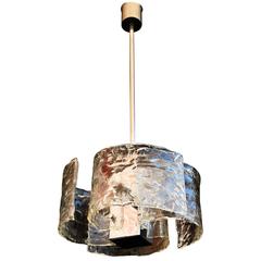 Beautiful and Elegant Handblown Murano Glass Light Design by Mazzega 11