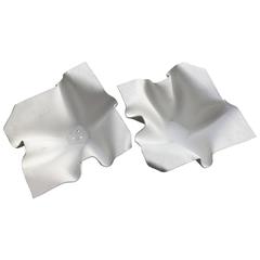 Pair of Extra-Large Mid-Century Willy Guhl Handkerchief Planters