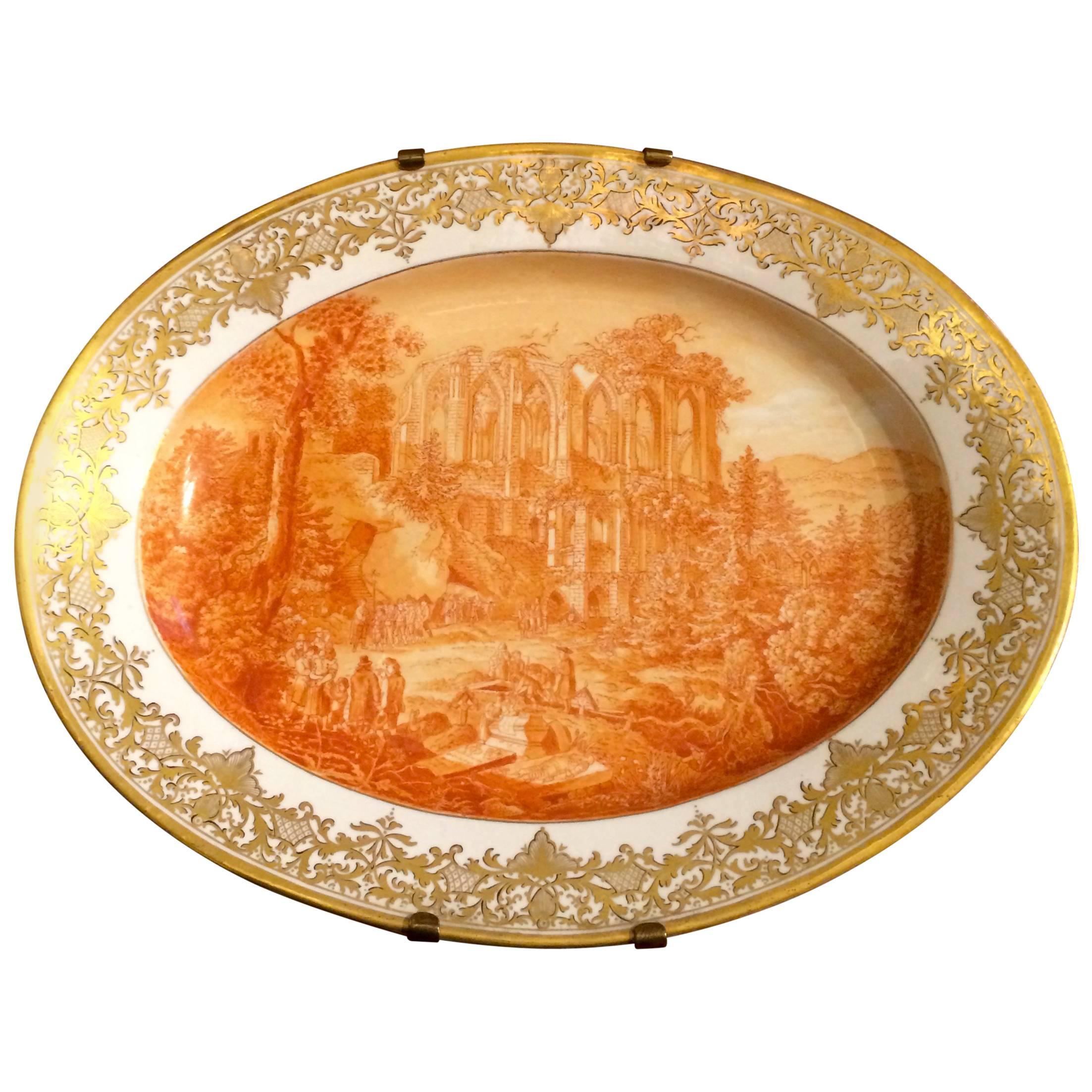 Large Meissen Plate, Marcolini Period, 1774-1815 For Sale