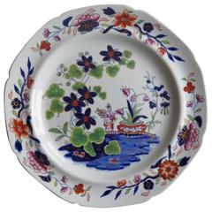 Late Georgian, SPODE Plate, Ironstone, Chinoiserie Patt'n No.3693, circa 1820