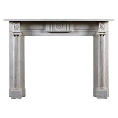 Early 19th Century, Ionic Columned Fireplace Mantle 5