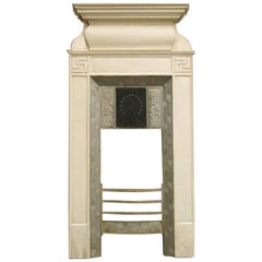 Vintage Aesthetic Movement Cast Iron Fireplace, Attributed to Thomas Jeckyll