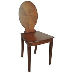 Vintage Maitland Smith Wood Hall Chair