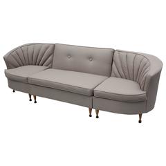 Mid-Century Modern 1960s Sectional Sofa