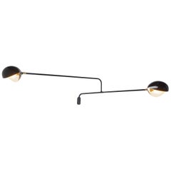 French Articulating Double-Light Sconce