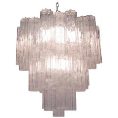 Murano Glass Chandelier by Venini for Camer