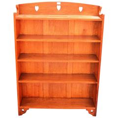 Good Arts & Crafts Oak Bookcase by Liberty and Co.
