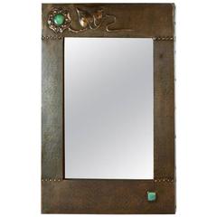 Arts & Crafts Mirror by Liberty and Co. 