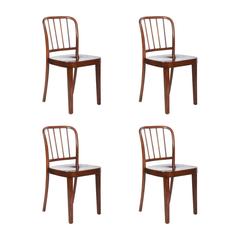 Set of Four Thonet Dining Chairs by Josef Frank 11