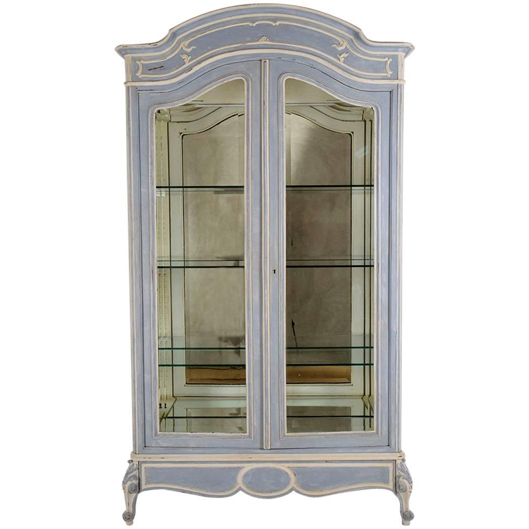 French 19th Century Louis XV-Style Display Cabinet
