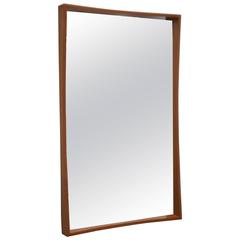 Mid-Century Teak Wall Mirror by Pedersen & Hansen 5