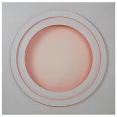 Graphic Construction Wall Sculpture, USA, 1980s 3