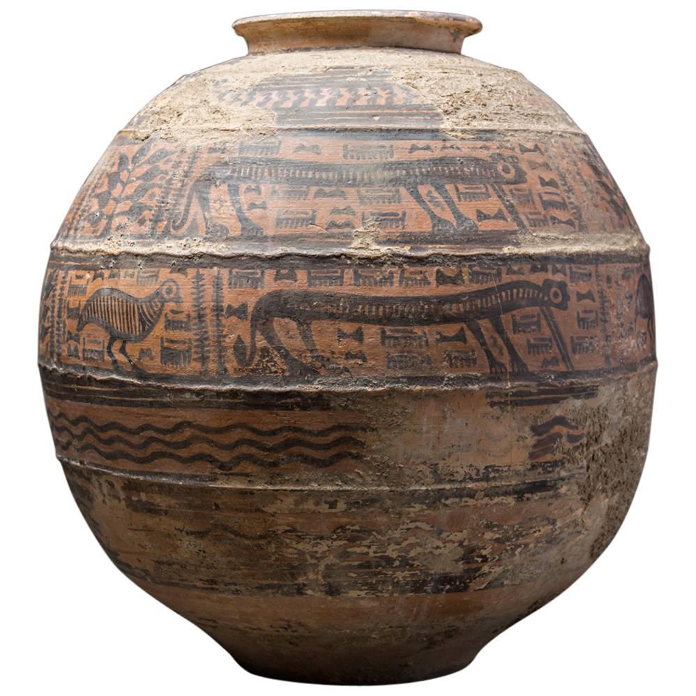 Indus Valley Terracotta Vessel For Sale