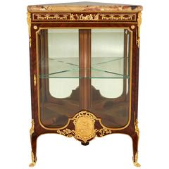 Fine Ormolu-Mounted Kingwood Corner Cabinet by François Linke
