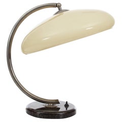 Mid-Century Modern Desk Lamp in Opal
