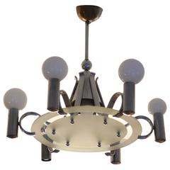 Used Bauhaus Chandelier from the 1930s