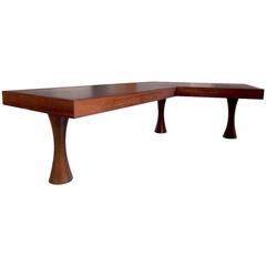 Unique Monumental Executive Desk Designed by Architect Wim Den Boon Holland 1960 8