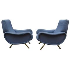 Pair of Marco Zanuso Lady Chairs. Italy c,1958 10