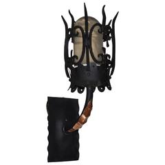 Getty Spike Wrought Iron Lantern 