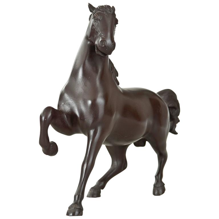 A Japanese Bronze Sculpture of a Horse at 1stDibs japanese horse