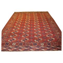 Antique Tekke Turkmen Main Carpet, circa 1870