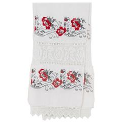 Used Ukrainian Embroidered Rushnyk