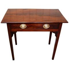 Regency Solid Mahogany Side Table