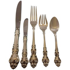 Spanish Baroque by Reed and Barton Sterling Silver Flatware Set Service Dinner 