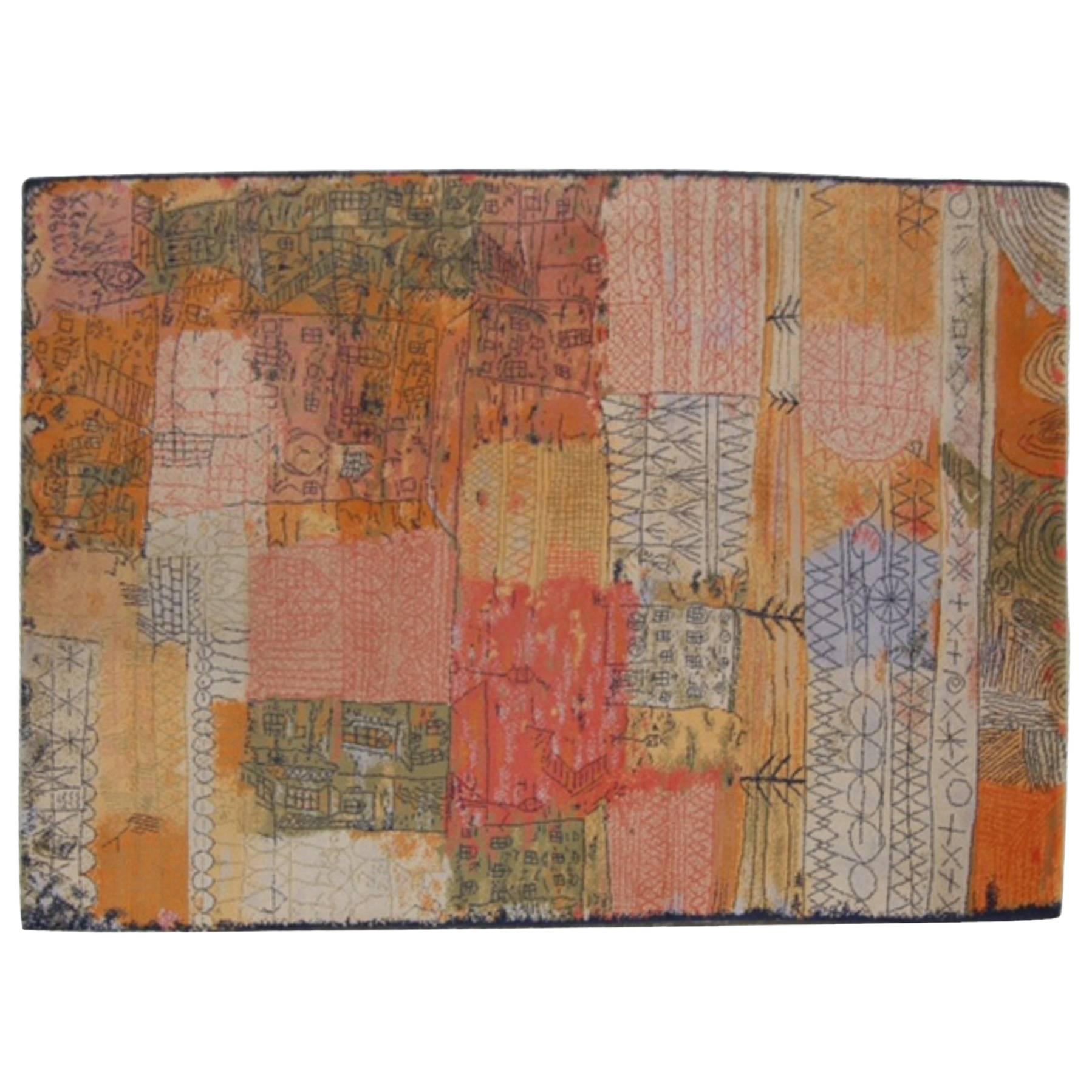Large Rug by Ege Axminster A/S, Denmark, after Paul Klee