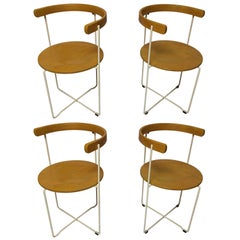 Set of Four 'Soley' Folding Chairs by Vladimir Hardarson